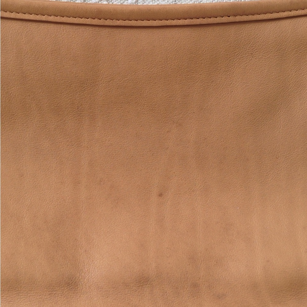 Vintage Coach Leather Tan Aubrey Shoulder Bag - Picture 3 of 8